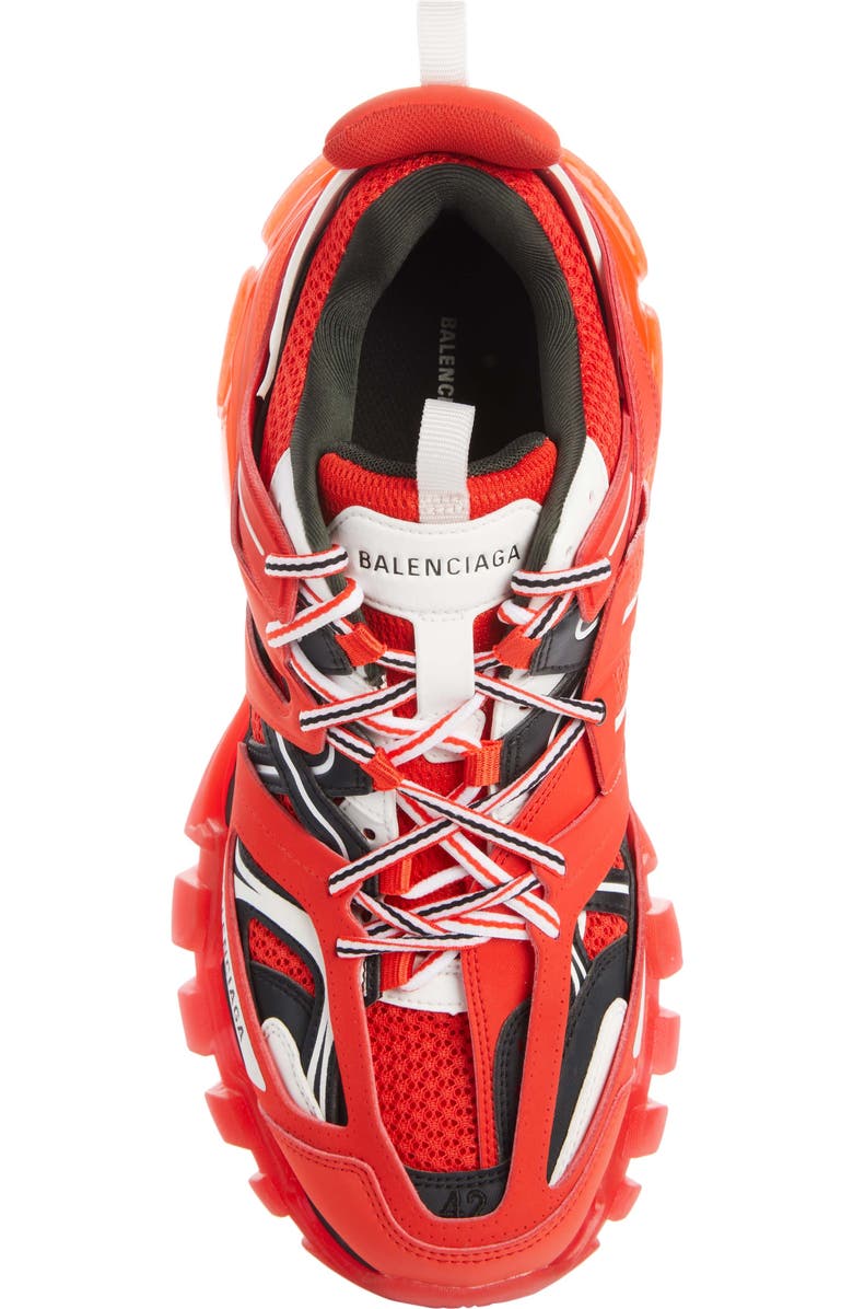 Balenciaga Track Clear Sole Sneaker, Alternate, color,