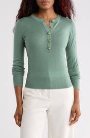 L'AGENCE Ronda Henley Sweater