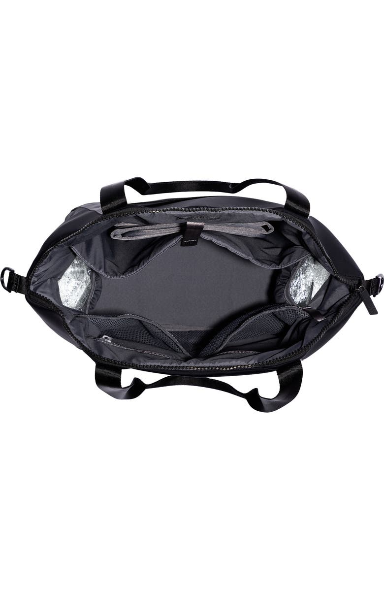 Freshly Picked Seoul Neoprene Diaper Bag Tote, Alternate, color, Ebony