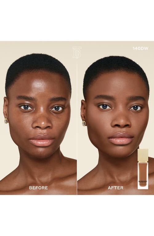 Burberry Beyond Wear Perfecting Matte Foundation In 140 Deep Warm