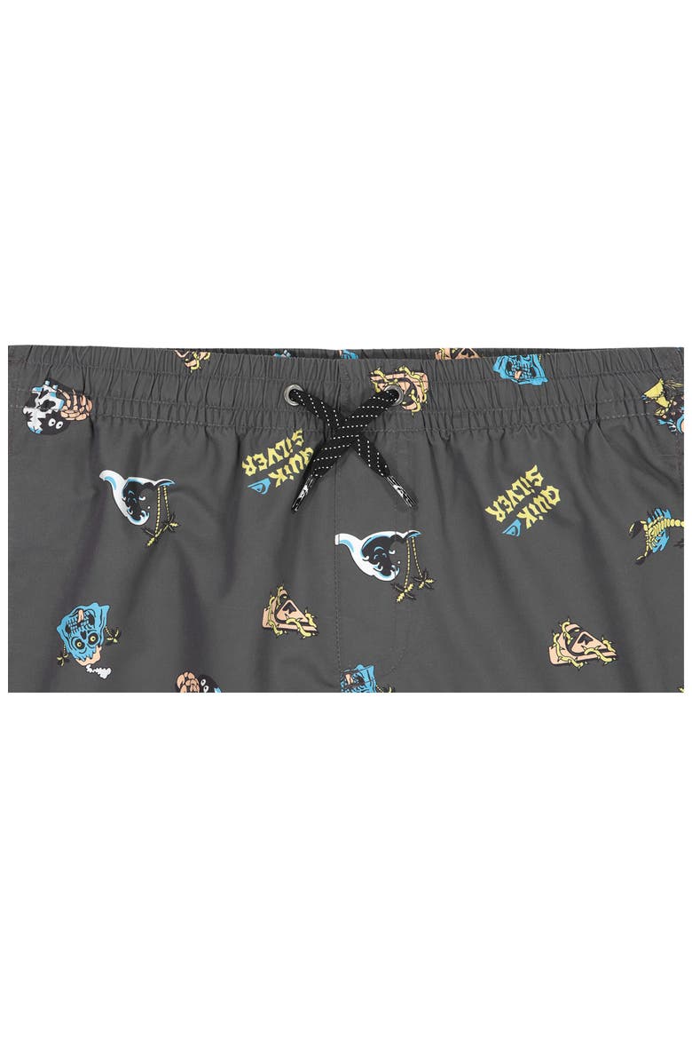 Kids' Everyday Mix Volley Swim Trunks, Alternate, color, IRON GATE