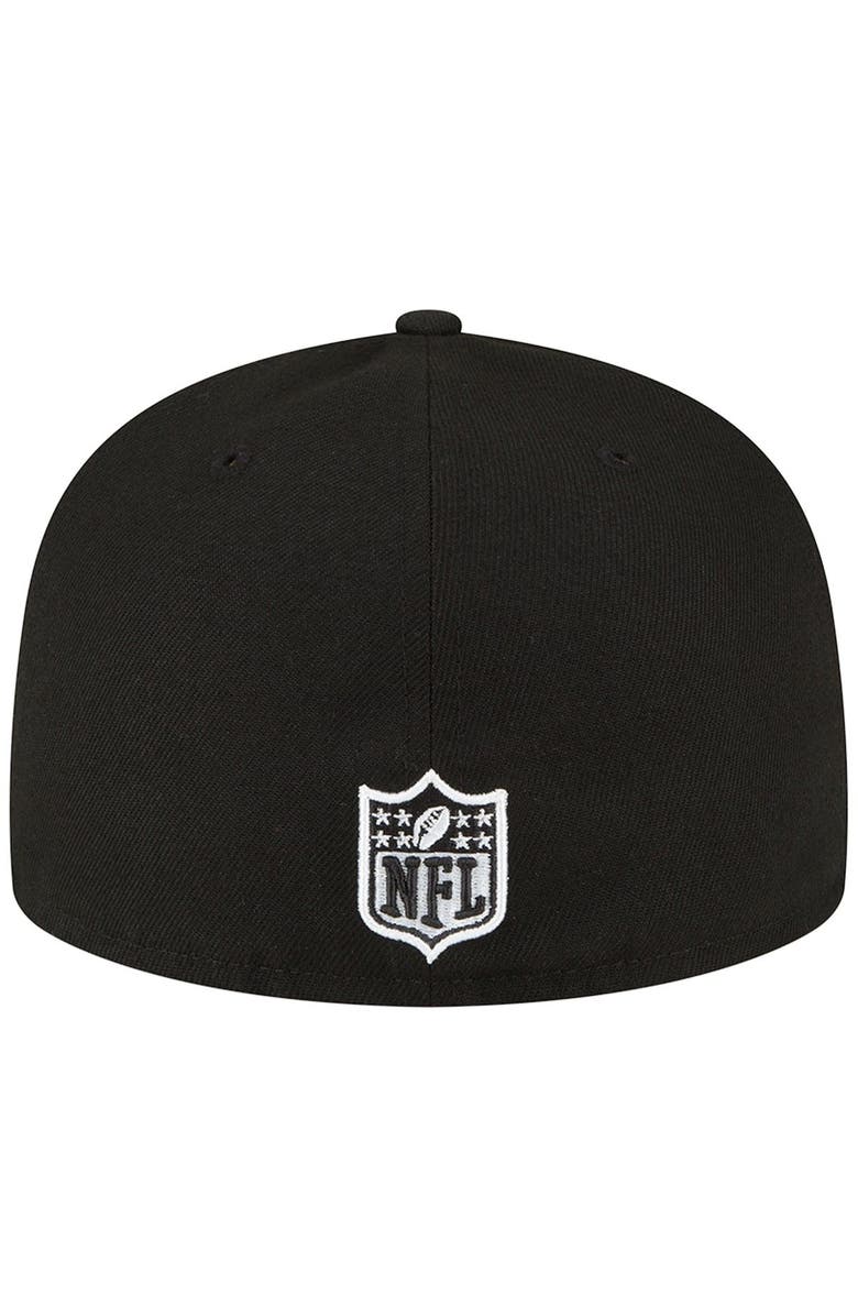 New Era Men's New Era Black Philadelphia Eagles Super Bowl LII Side Patch 59FIFTY Fitted Hat, Alternate, color, 