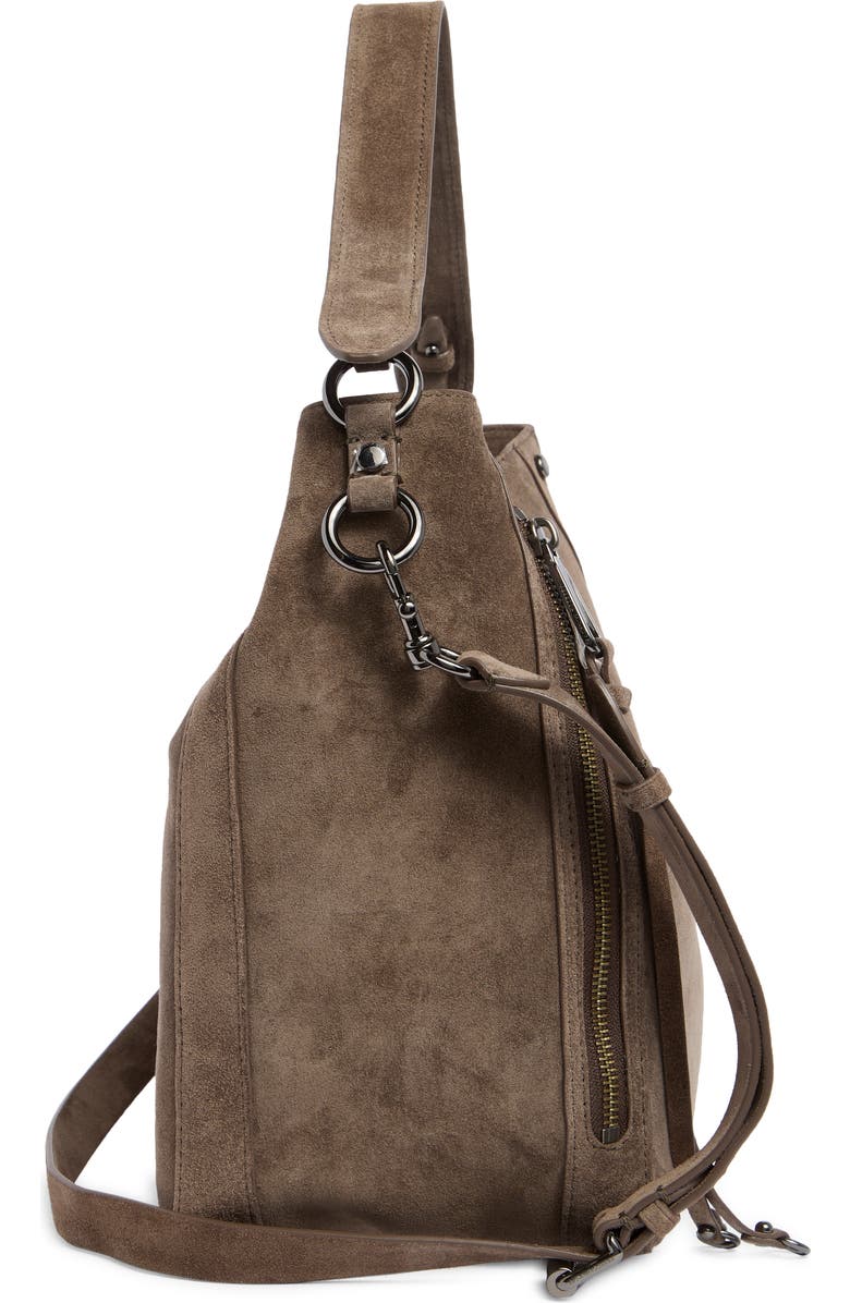 Rebecca Minkoff M.A.B. Suede Hobo Bag, Alternate, color,
