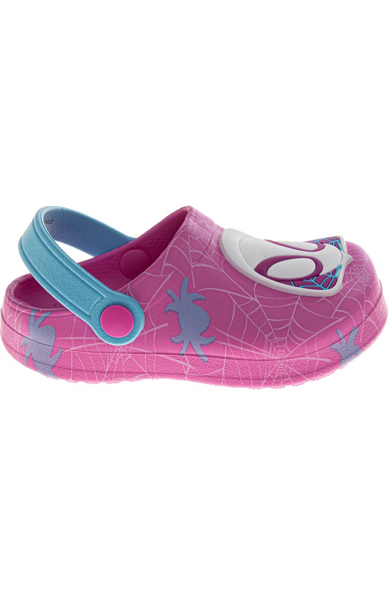 Spider-Man Spider Clogs, Alternate, color, Pink Blue