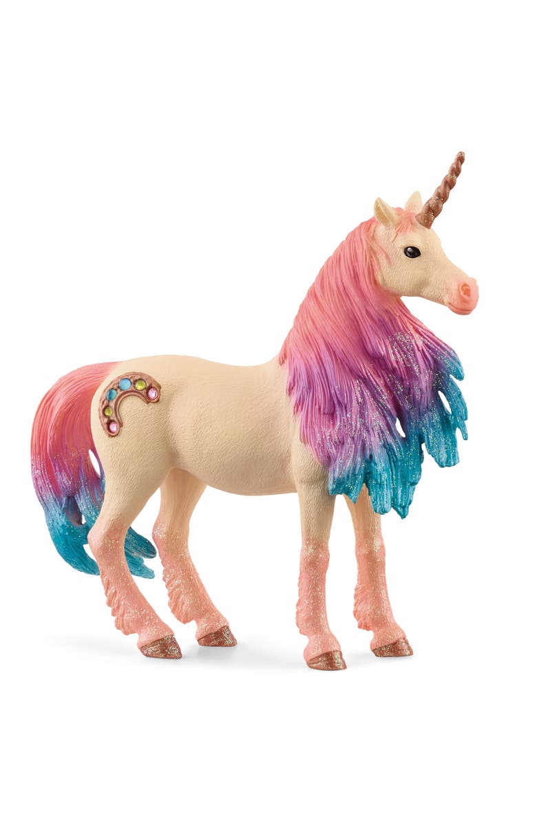 Schleich Bayala Marshmallow Unicorn Mare, Collectible Toy, Multicolor, Kids, Main, color, Multicolored