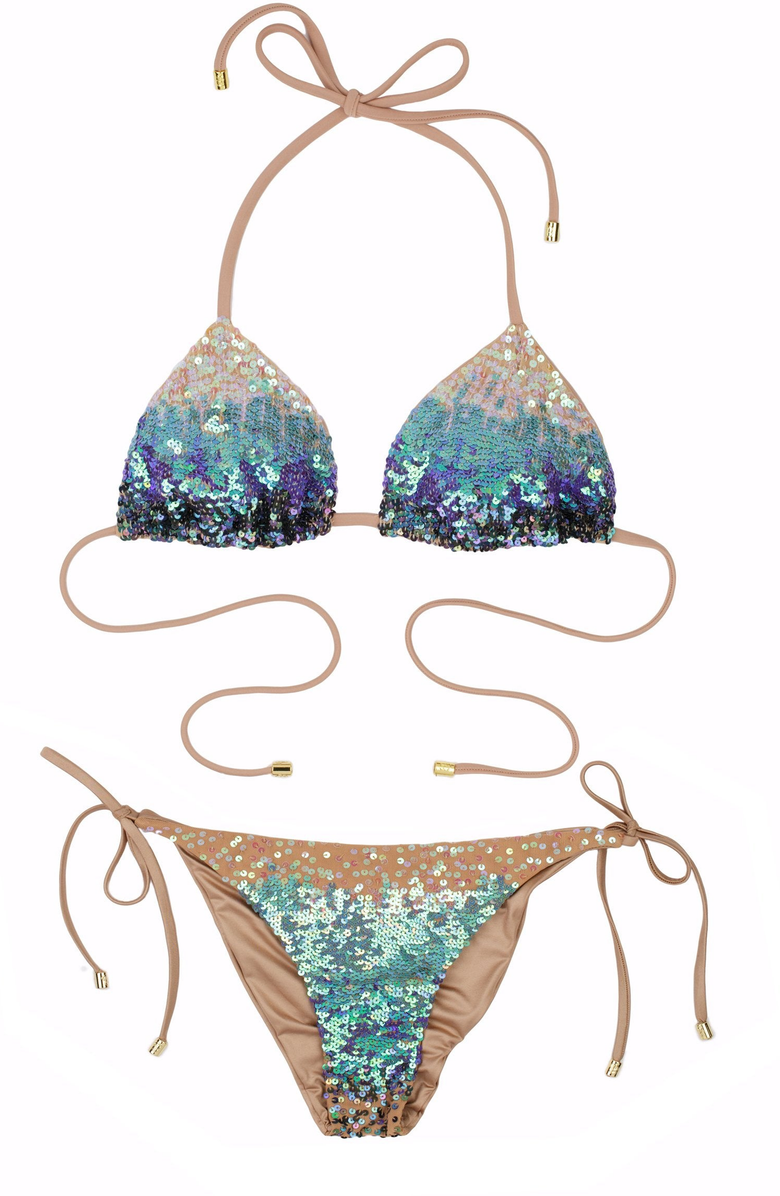 Beach Bunny Swimwear Ariel Tie Side Bottom, Alternate, color,