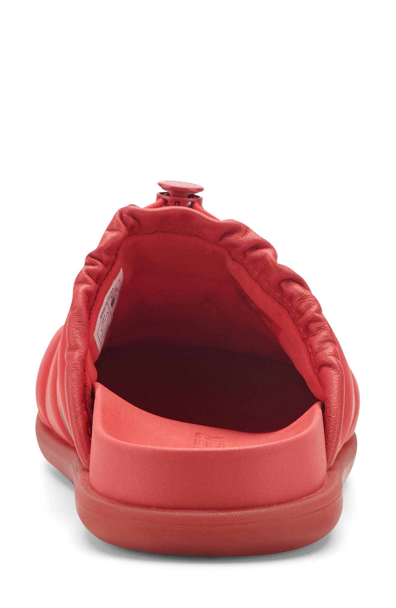 Sloane Quilted Mule, Alternate, color, MEDIUM RED 610