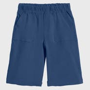 CITY THREADS Boys 100% Cotton UPF 50+ Soft 3-Pocket Jersey Shorts