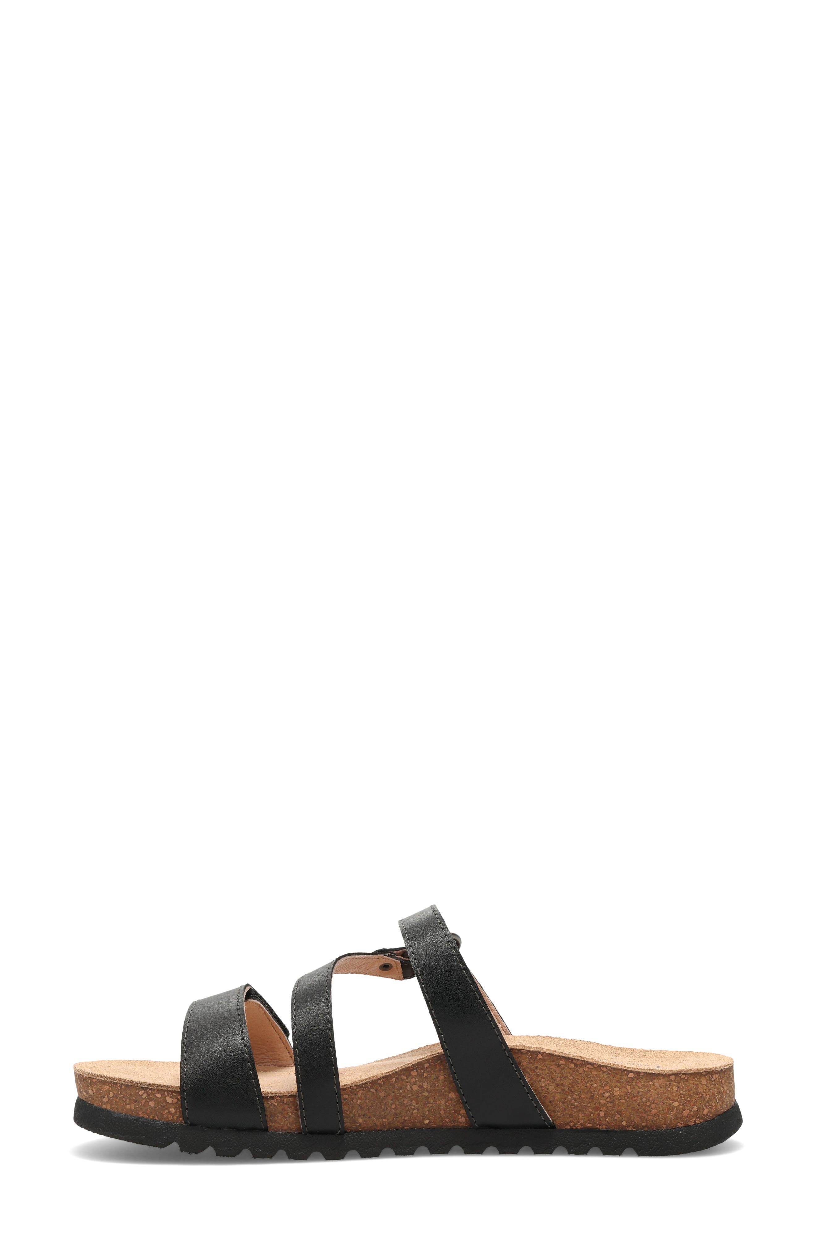 Taos Ringslide Slide Sandal, Alternate, color, Black