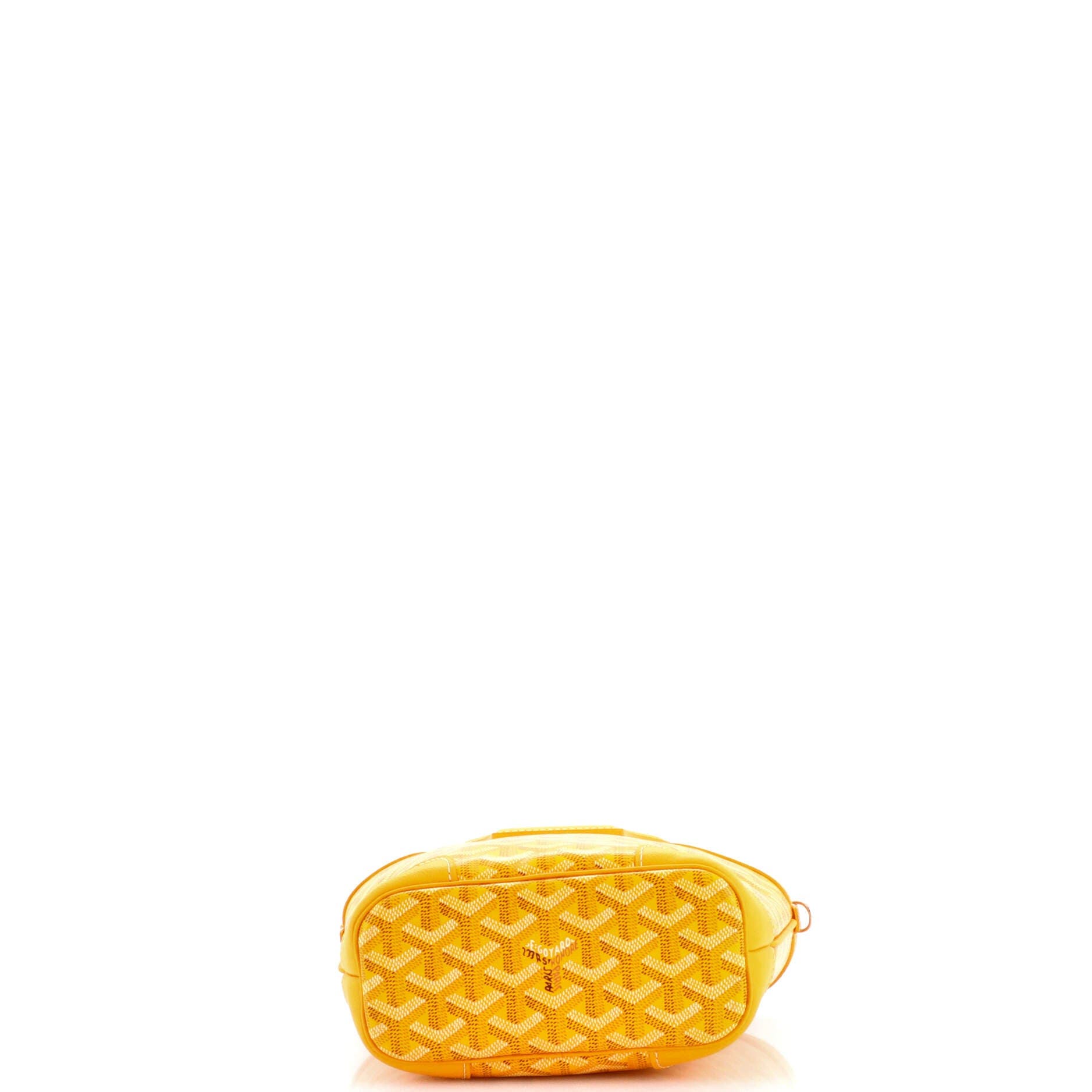 Pre-Owned Goyard Beluga Bag Coated Canvas Mini, Alternate, color, Yellow