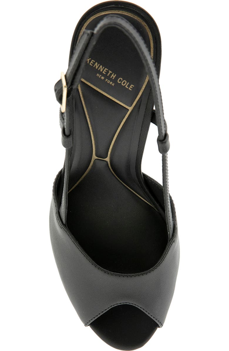 Kenneth Cole Londyn Slingback Peep Toe Sandal, Alternate, color,