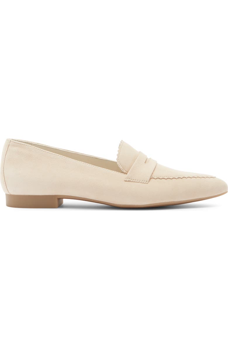 Paul Green Penny Loafer, Alternate, color, Biscuit Suede