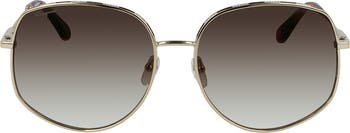 Salvatore Ferragamo Oversized Sunglasses high quality