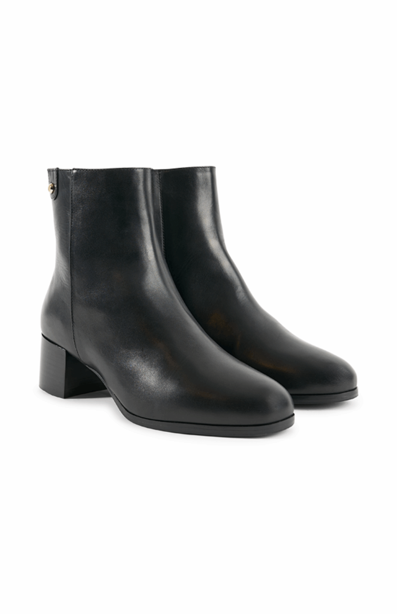 Stinaa.J Sophie Boots, Alternate, color, Black Leather