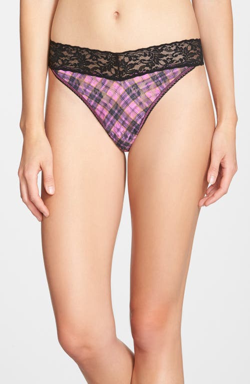 Hanky Panky Print Original Rise Thong