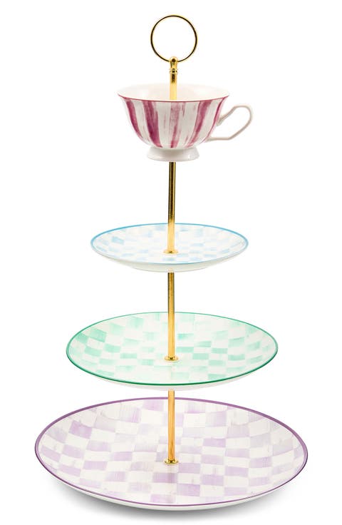 Wonderland Three Tier Sweet Stand