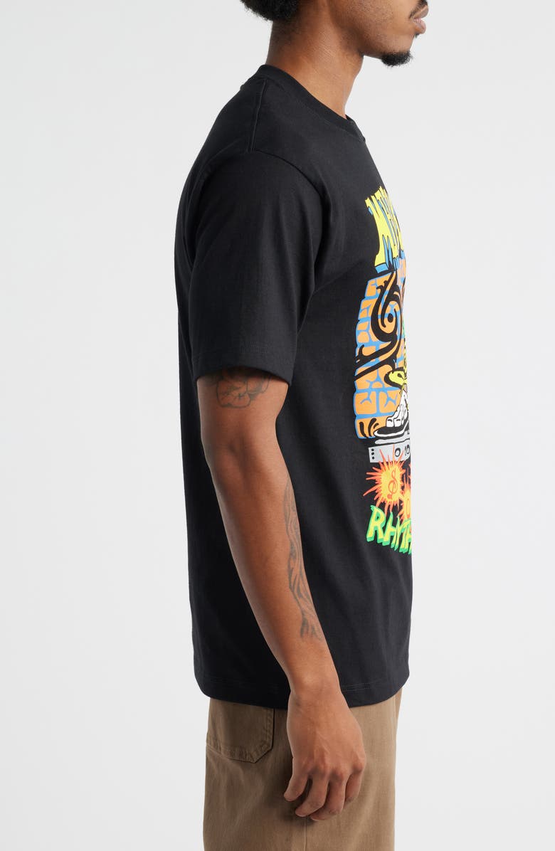 MARKET Rhythm Graphic T-Shirt, Alternate, color, Jet-Black