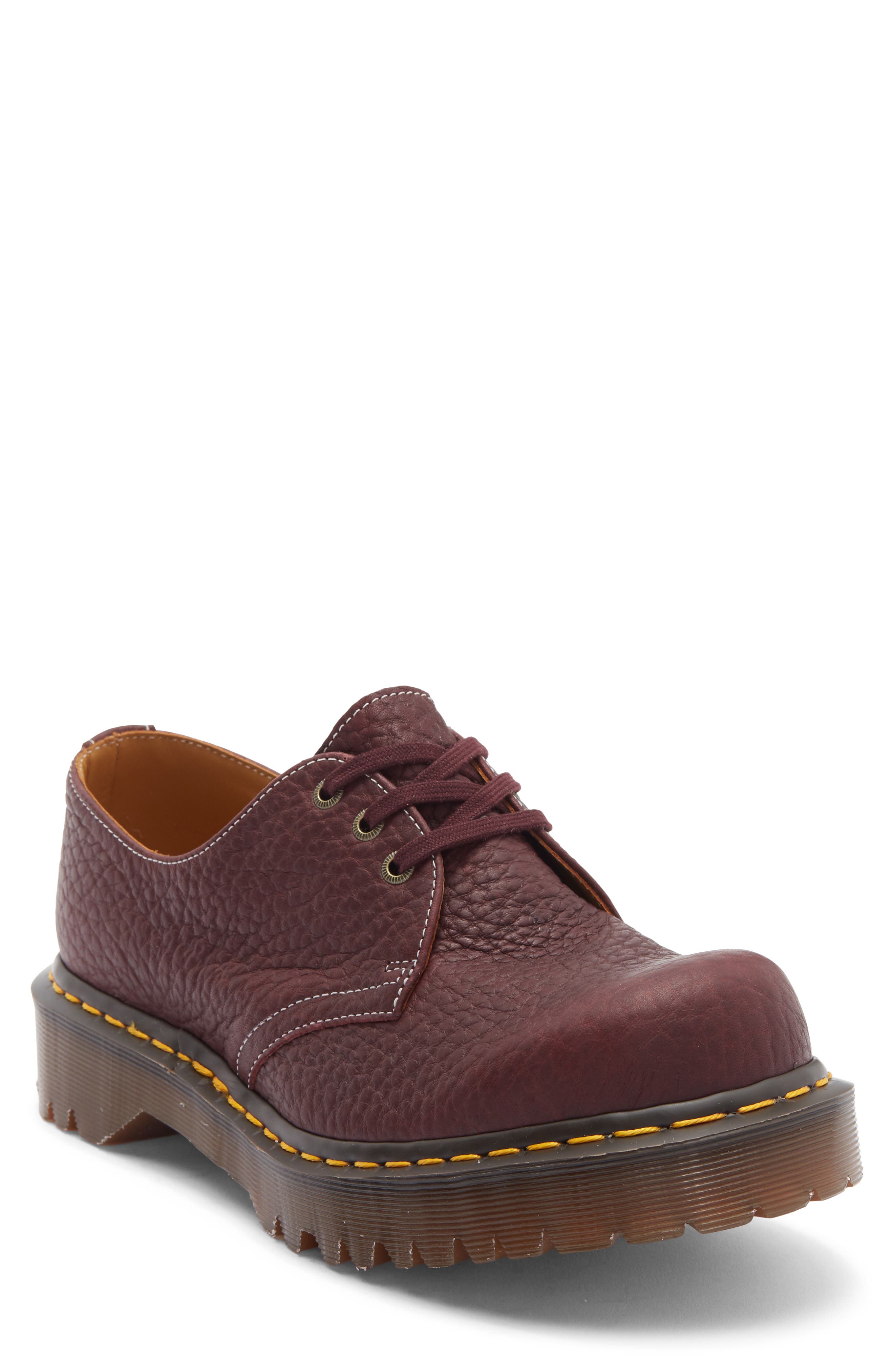 Dr. Martens 1461 Leather Oxford, Main, color, Rich Burgundy