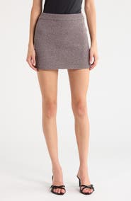 Princess Polly Ashfield Knit Miniskirt