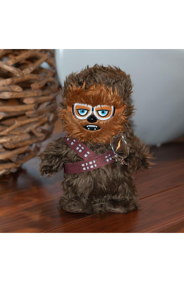 Toynk Star Wars Chewbacca Walk n Roar Plush and Porg Pin | 12 inches, Alternate, color, Brown
