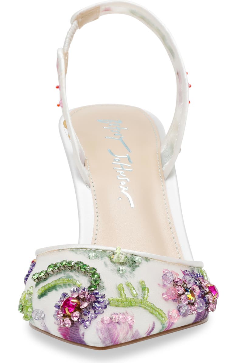 Betsey Johnson Velma Pointed Toe Slingback Pump, Alternate, color,