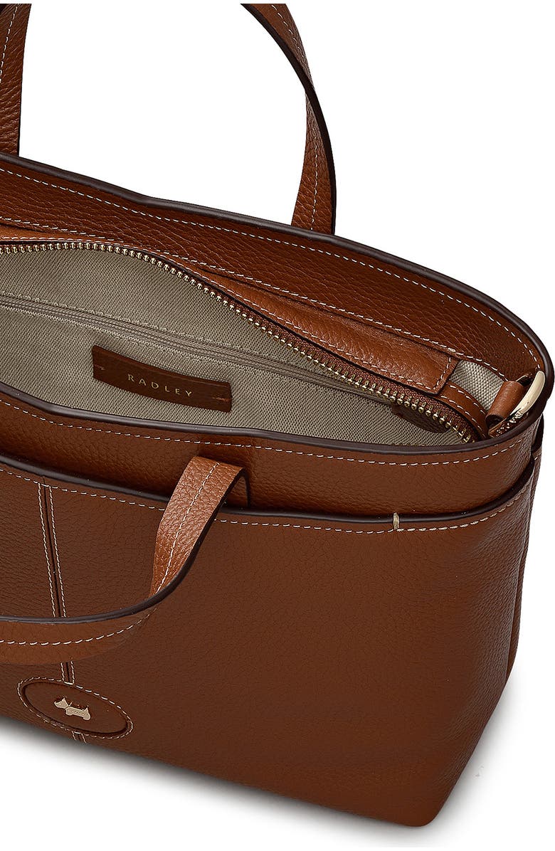 Radley Medium Maldon Mews Satchel Bag, Alternate, color, Cognac