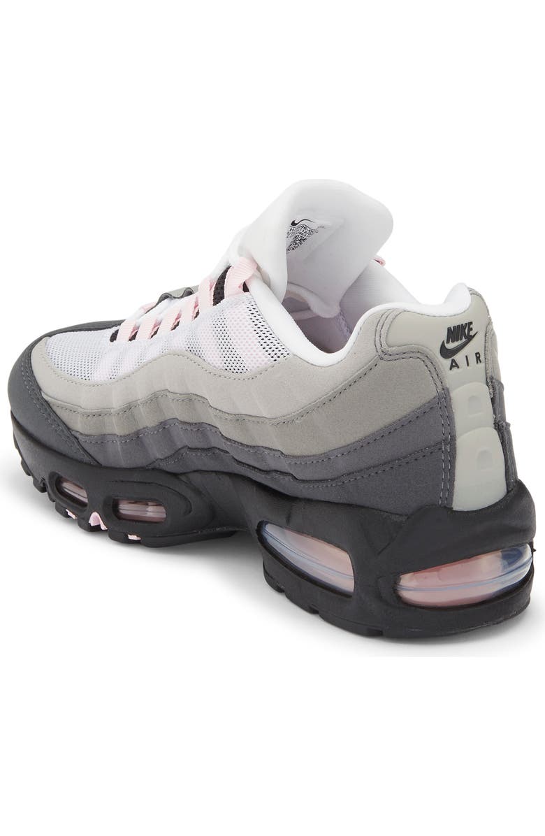 Nike Air Max 95 Big Bubble Sneaker, Alternate, color, Black/ Pink/ White/ Silver