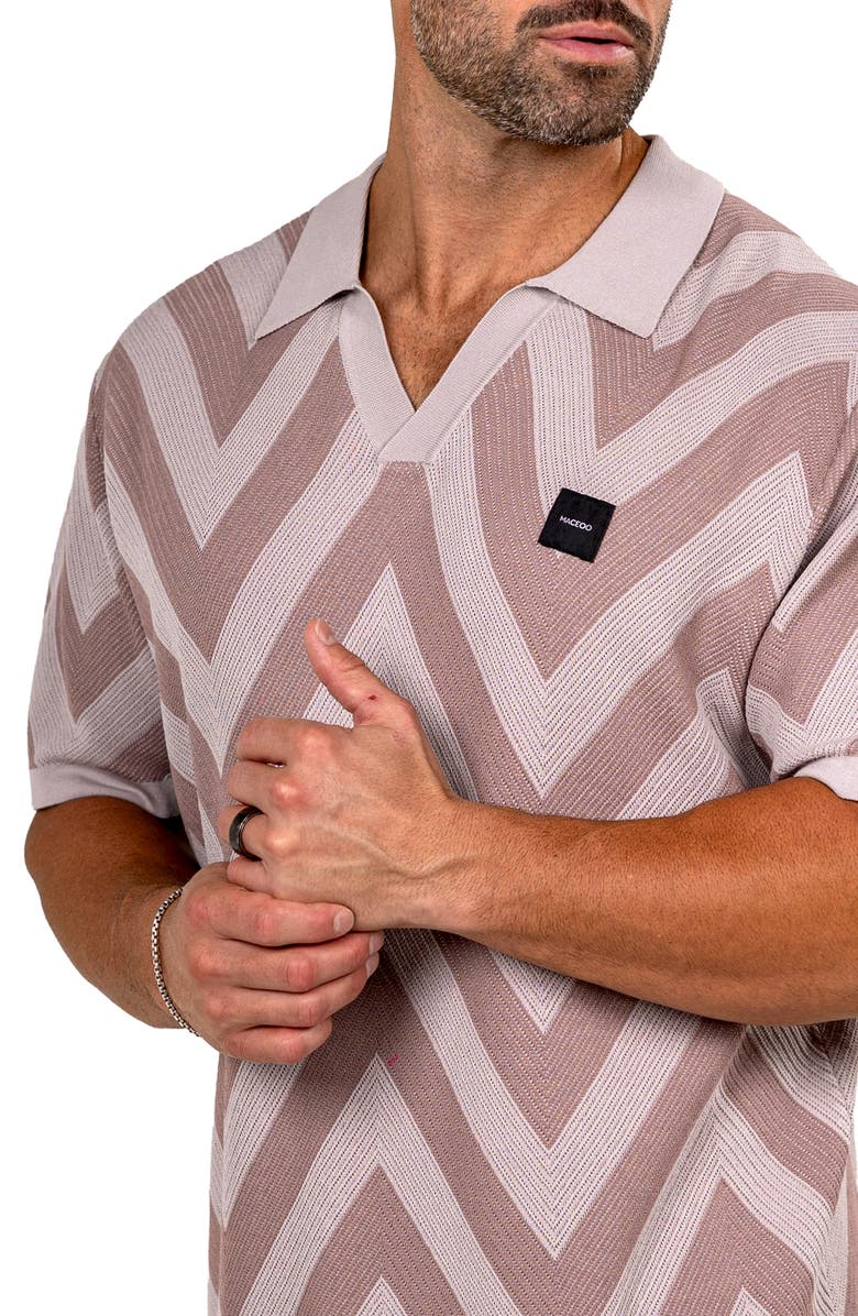 Maceoo Ascension0088 Relaxed Polo, Alternate, color, Grey