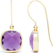 SAACHI Cushion Stone Drop Earrings