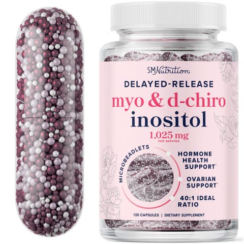 Myo & D-Chiro Inositol Fertility Support Beadlets, 120ct
