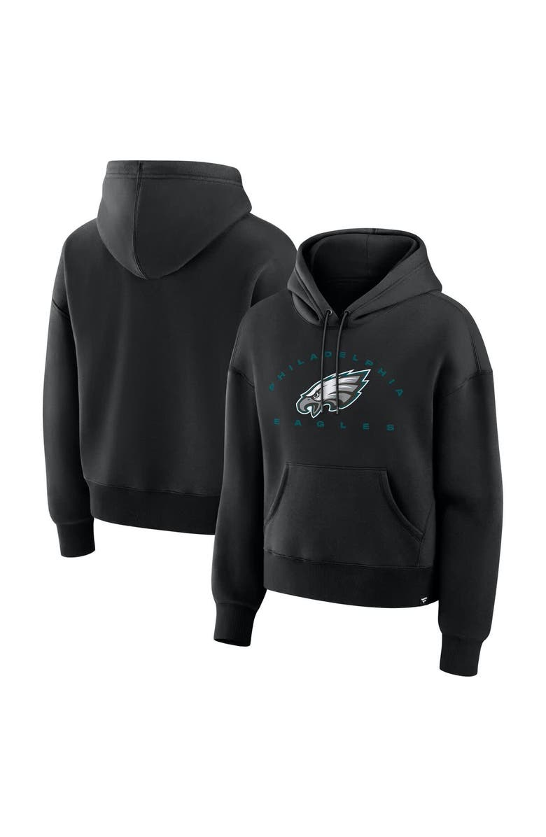 FANATICS Women's Fanatics Black Philadelphia Eagles Eligible Receiver Legacy Pullover Hoodie, Main, color, Black