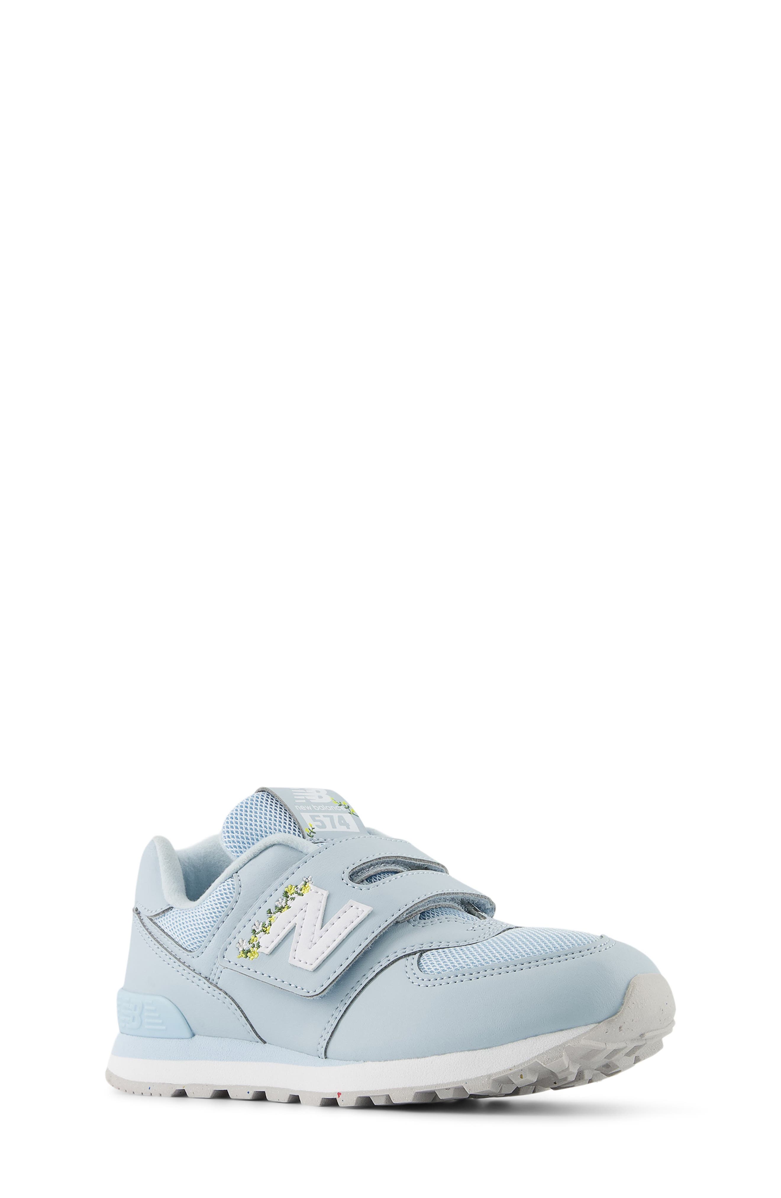 Kids' 574 Sneaker, Main, color, BRIGHT SKY/ STARBURST