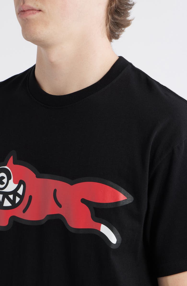 ICECREAM Running Dog Cotton T-Shirt, Alternate, color, Black