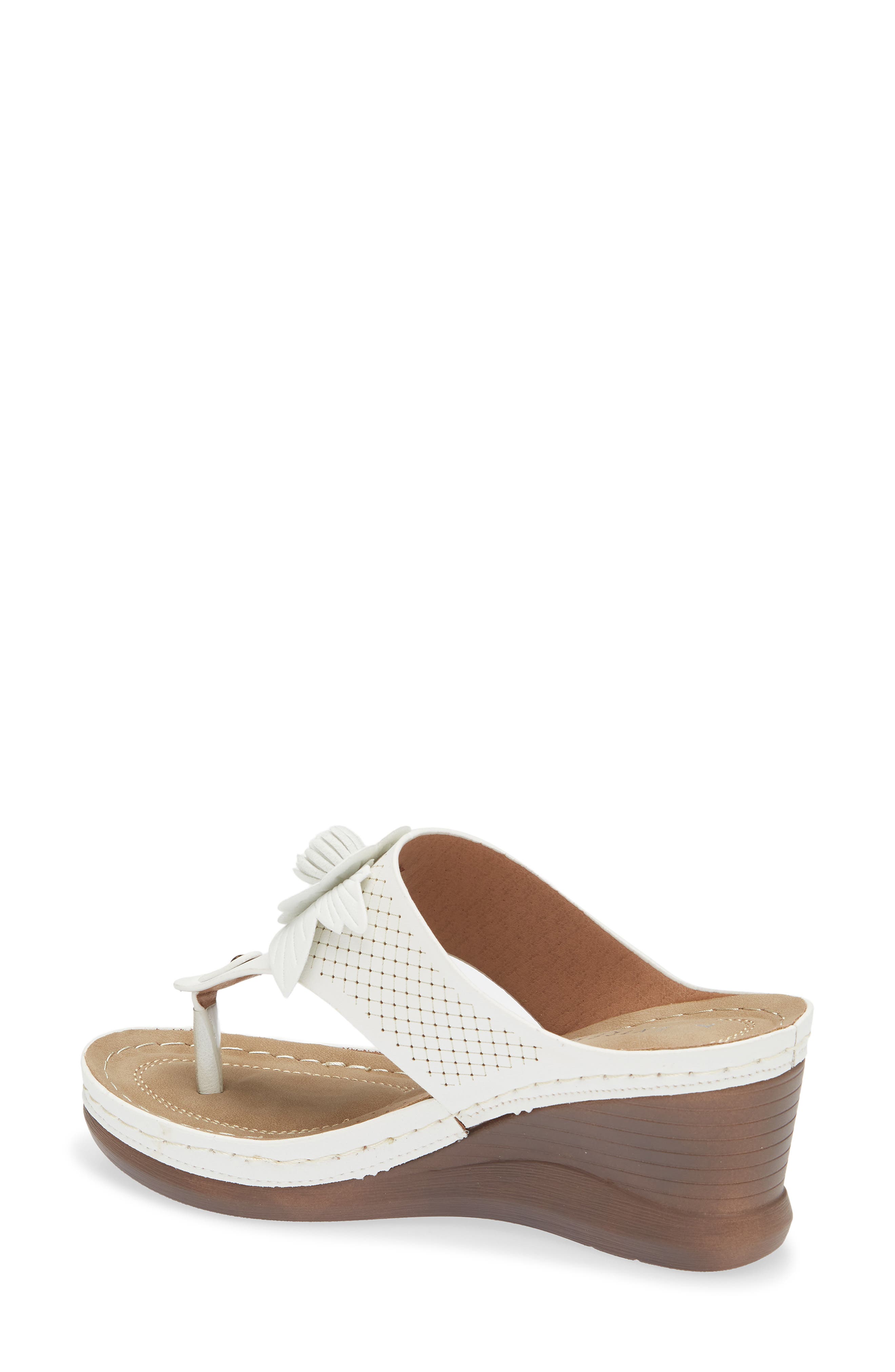 Yaz Floral Applique T-Strap Sandal - image 4