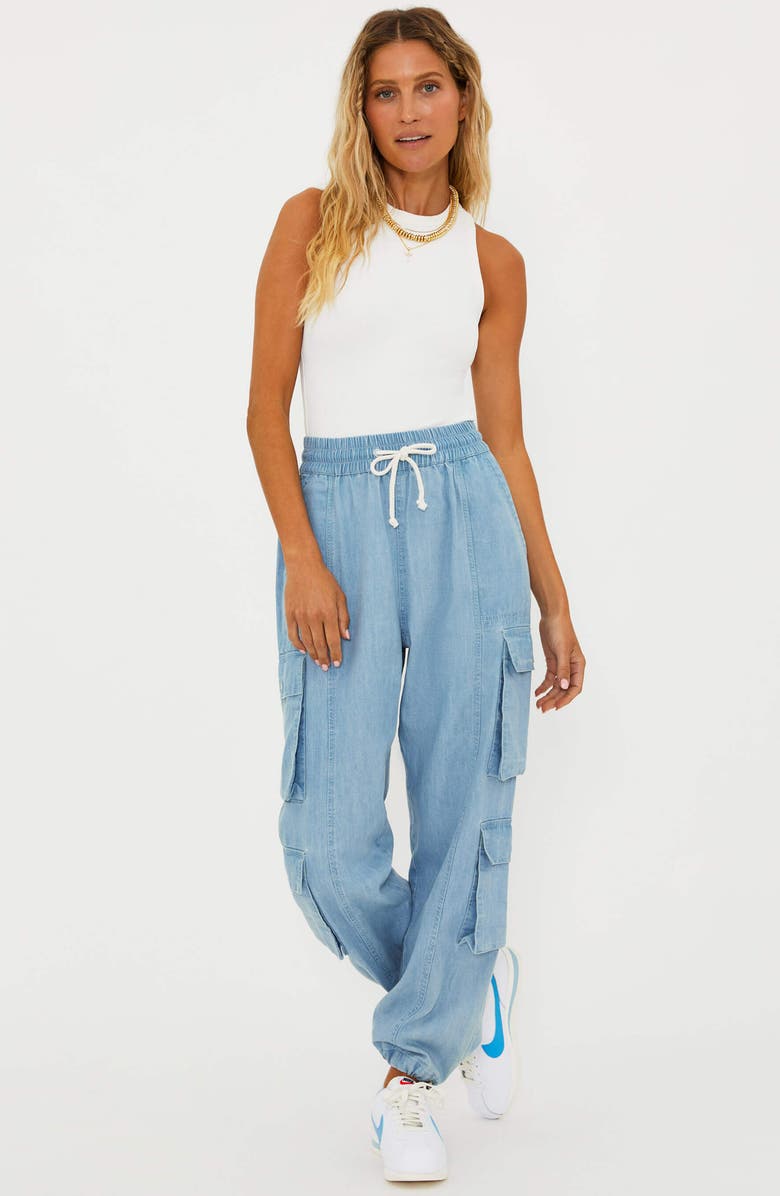 Beach Riot Cassius Demin Joggers, Main, color,