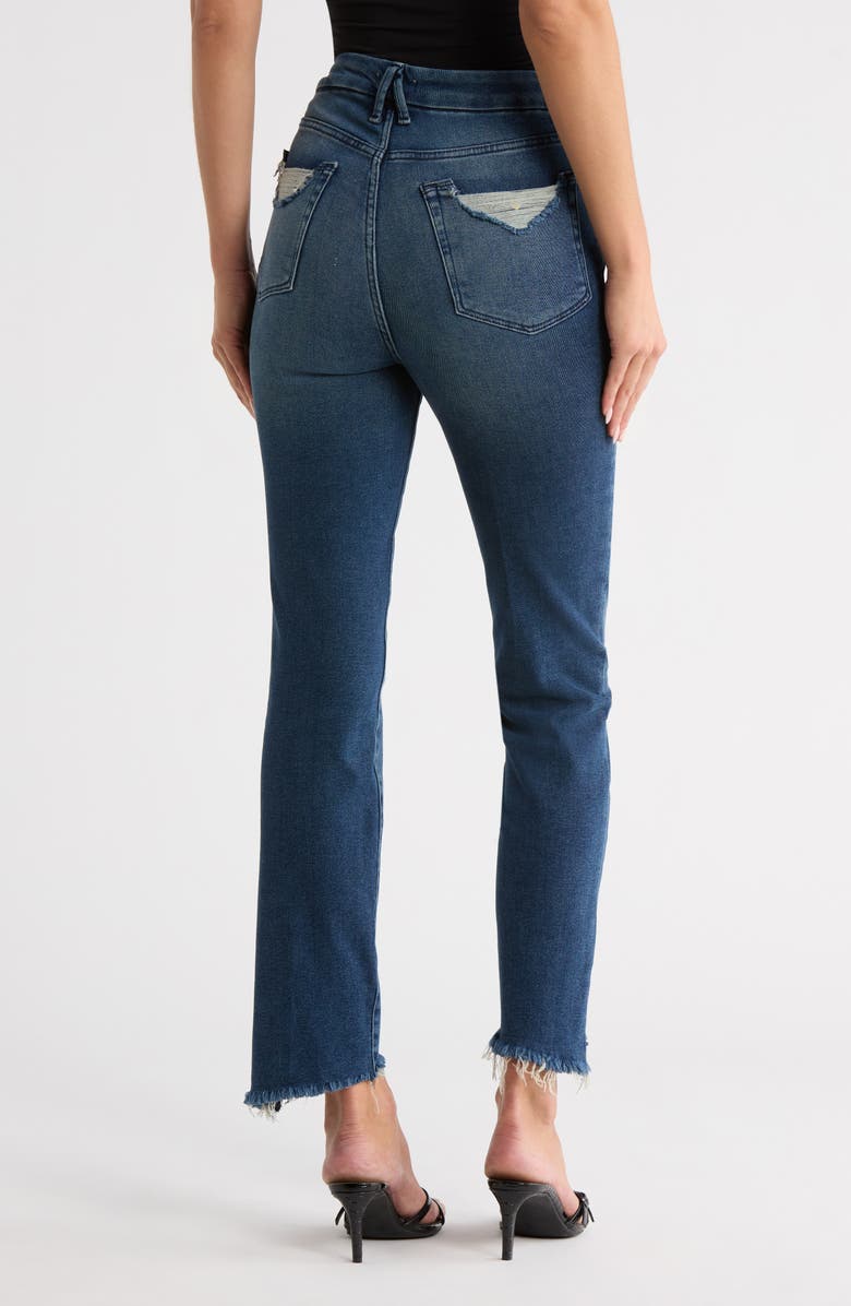 Good American Good Classic High Waist Skinny Jeans, Alternate, color, Indigo701