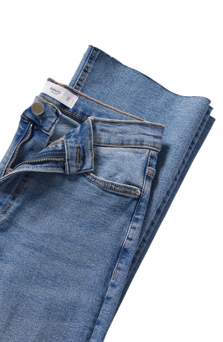 MANGO High Waist Bootcut Jeans, Alternate, color, 