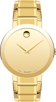 Movado Sapphire Bracelet Watch, 39mm