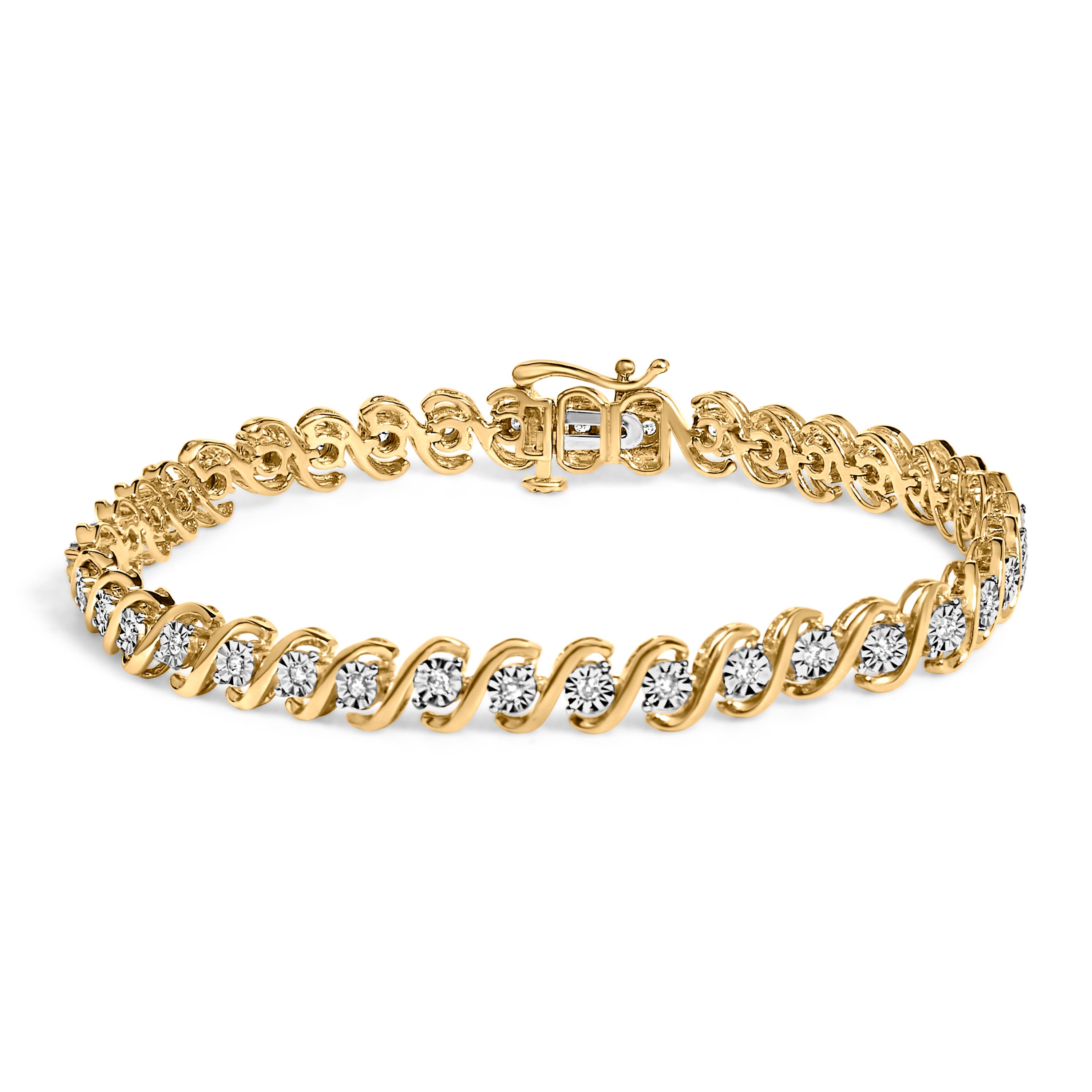 selected Yellow Gold over Silver