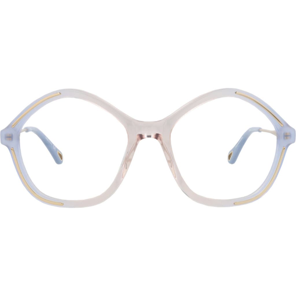 Chloé 52mm Round Optical Glasses