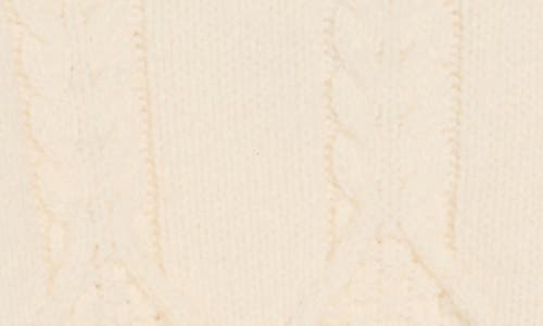 Frnch Julia Cable Knit Sweater In Yellow