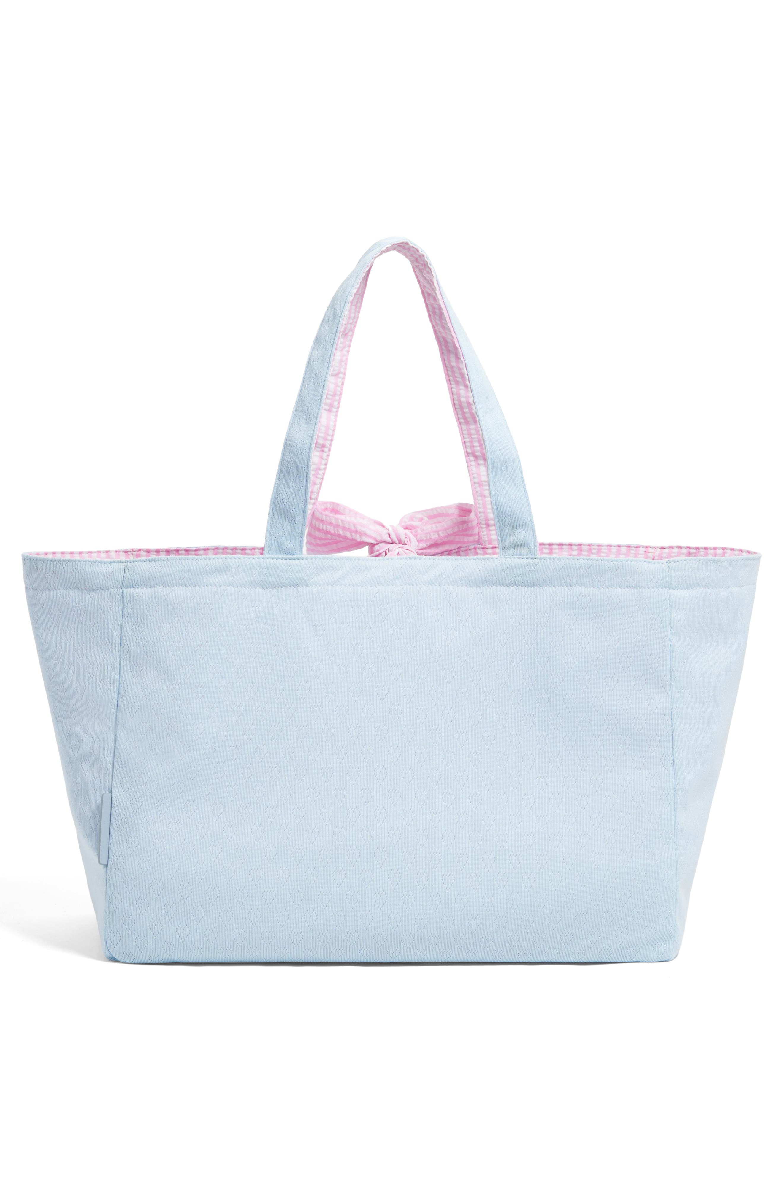 Medium Reversible Everything Tote, Alternate, color, GARDEN ROSE