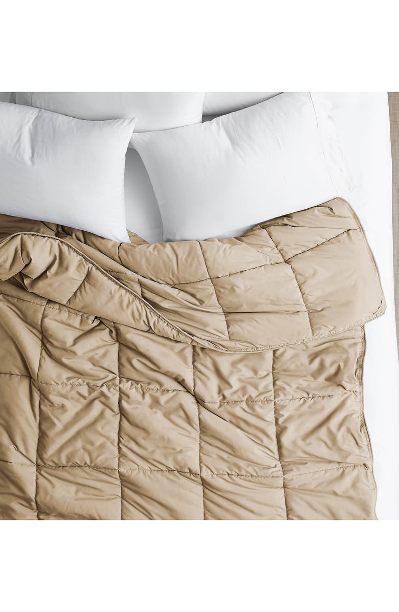 SOUTHSHORE FINE LINENS Vilano Down Alternative, Alternate, color, Sand