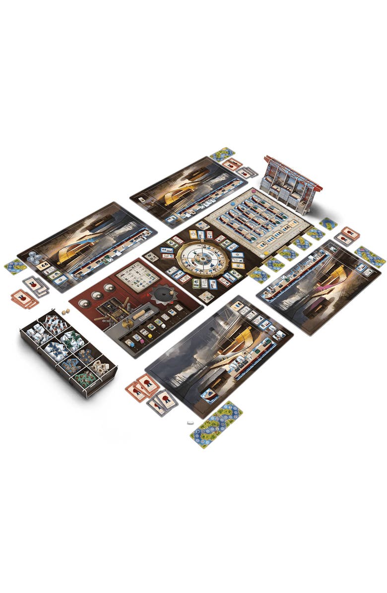 Rio Grande Games Shipyard 2nd Edition - Strategy Board Game, 19th Century Shipbuilding, Economic
Worker Placement, Age 14+, 1-4 Players, 90-120 Min, Alternate, color, Multicolored