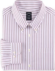 Brooks Brothers Non-Iron Striped Dress Shirt