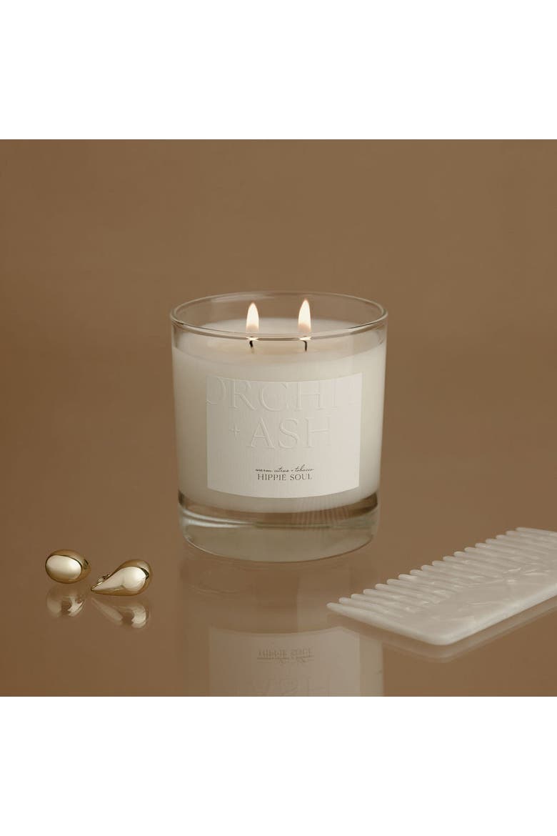 Hippie Soul Natural Candle - Warm Citrus + Tobacco, Alternate, color, None
