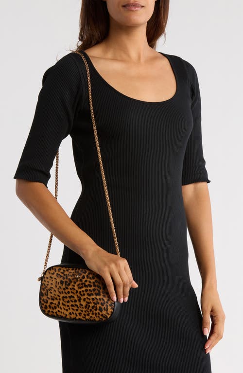 Sam Edelman Nylie Genuine Calf Hair Leather Camera Bag In Multi