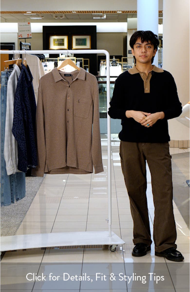 Cotton Blend Shirt Jacket, sales video thumbnail