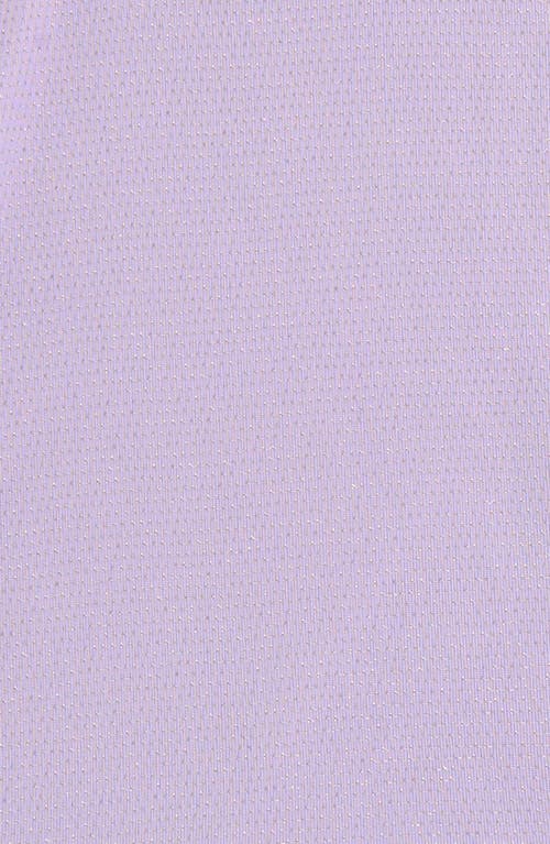 Nordstrom Kids' Sparkle Mesh Top In Purple Petal