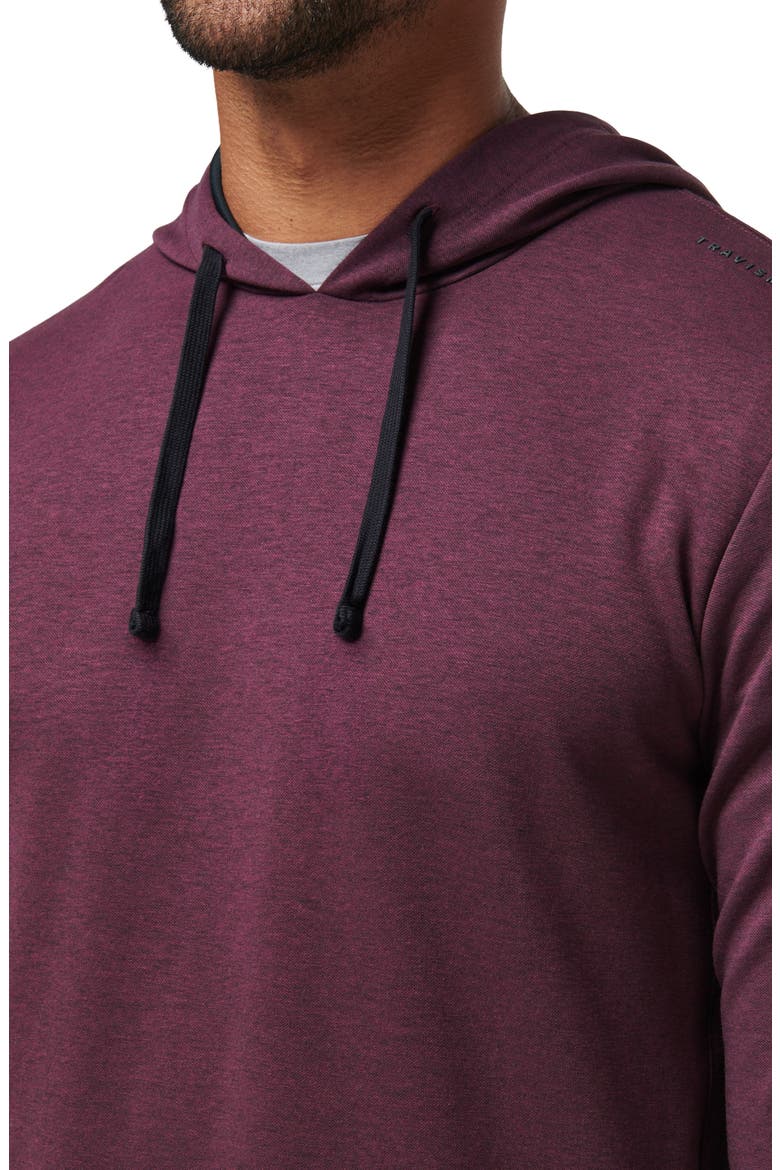 Upgraded Tech Hoodie, Alternate, color, HEATHER MAUVE WINE